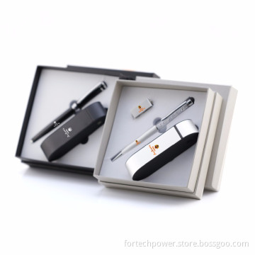 Company Giveaways 4gb USB Pen Drive Power Bank Gift Set